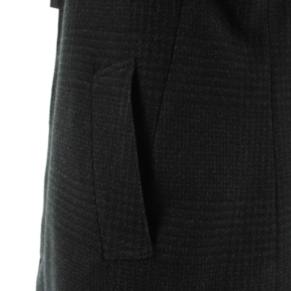 Atelier Munro NWT Wool Blend Car Coat w Removable Insert 54 (44 US) Green Plaid - Picture 5 of 15